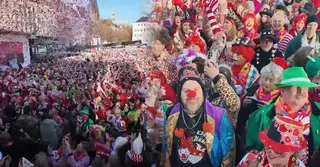 জার্মানির কোলন কার্নিভাল: জাঁকজমকপূর্ণ আয়োজনে কয়েকশো মানুষের অংশগ্রহণ